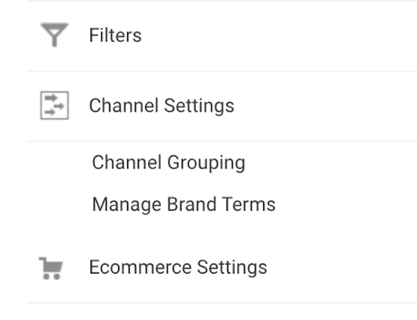 Setting up Facebook Ads as Default Channel in Ga   Step 2   Channel Grouping